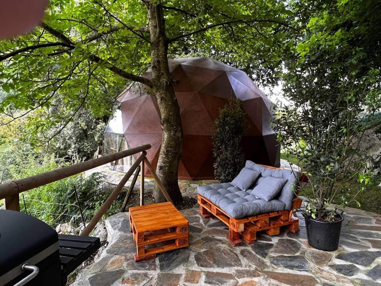 Los Acebos De Pena Cabarga, Cupula Experiencias Sobremazas Exteriér fotografie