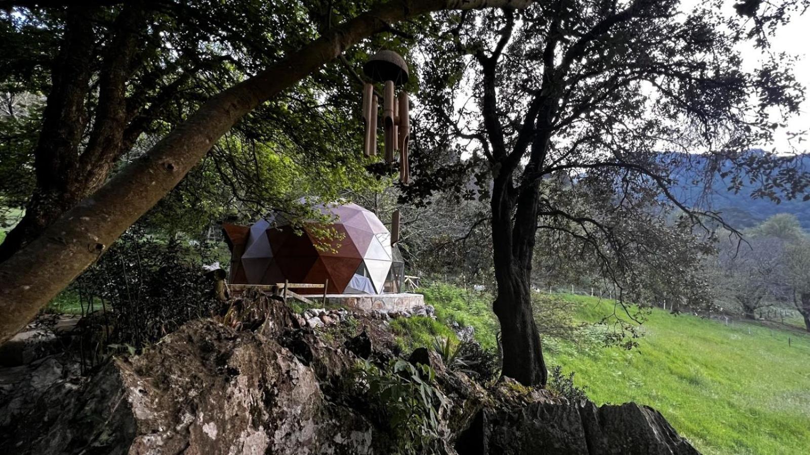 Los Acebos De Pena Cabarga, Cupula Experiencias Sobremazas Exteriér fotografie